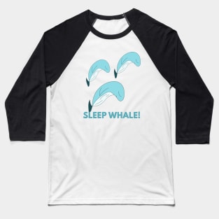 Sleep whale Baseball T-Shirt
